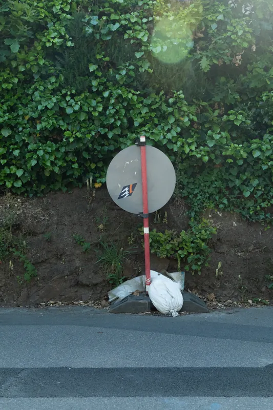 Road work, La Rue de Haut, Jersey. 2024.